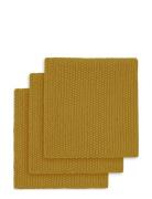 Line Dishcloth Home Kitchen Wash & Clean Dishes Cloths & Dishbrush Yel...
