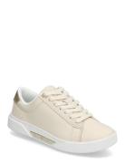 Chic Court Sneaker Low-top Sneakers Cream Tommy Hilfiger