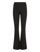 Flared Leggings Bottoms Leggings Black Mango