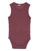 Body Ns - Solid Bodies Sleeveless Bodies Burgundy CeLaVi