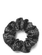 Day Crystal Ball Scrunchie Accessories Hair Accessories Scrunchies Bla...