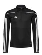 Tiro23L Tr Topy Tops Sweatshirts & Hoodies Sweatshirts Black Adidas Pe...