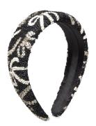 Bow Wide Beaded Hairbrace Accessories Hair Accessories Hair Band Black...