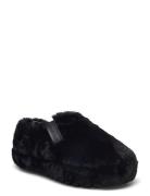 Home Anke Slipper Wn Fur Slippers Hjemmesko Black Calvin Klein