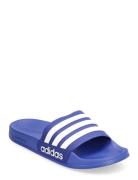 Adilette Shower Sport Summer Shoes Sandals Pool Sliders Blue Adidas Sp...