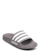 Adilette Shower Sport Summer Shoes Sandals Pool Sliders Grey Adidas Sp...