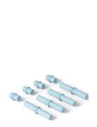 8 X Connector Pegs Toys Motor Skills Toys Blue MODU
