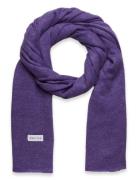 Big Classic Scarf Tørklæde Purple Davida Cashmere