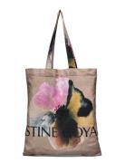 Cotton Tote, 2285 Tote Bags Bags Totes Beige STINE GOYA