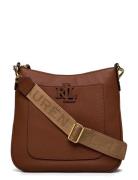 Pebbled Leather Large Cameryn Crossbody Bags Crossbody Bags Brown Laur...