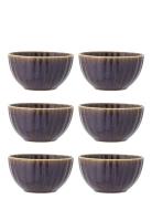 Latina Bowl Home Tableware Bowls Breakfast Bowls Purple Bloomingville