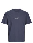 Jorvesterbro Tee Ss Crew Neck Noos Mni Tops T-Kortærmet Skjorte Navy J...