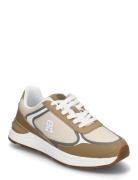 Casual Fashion Runner Lthr Low-top Sneakers Beige Tommy Hilfiger