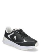 Casual Fashion Runner Lthr Low-top Sneakers Black Tommy Hilfiger