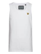 Dartmoor Vest Tops T-shirts Sleeveless White Lyle & Scott Sport