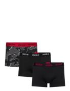 Trunk Triplet Design Boxershorts Black HUGO