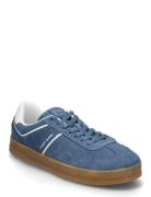 The Greenwich Suede Low-top Sneakers Blue Tommy Hilfiger