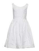 D2. Broderie Anglaise Dress Dresses & Skirts Dresses Partydresses Whit...