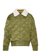 D2. Quilted Aviator Jacket Outerwear Jackets & Coats Quilted Jackets G...