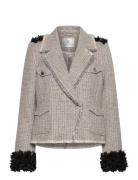 Fumewortbbzohie Blazer Blazers BouclÉ Blazers Grey Bruuns Bazaar