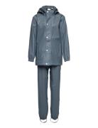 Rainwear Set Solid Outerwear Rainwear Rainwear Sets Blue En Fant