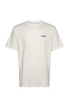 Smaustin Boxy Ss T-Shirt Tops T-Kortærmet Skjorte Cream Svea