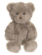Sture, Greige Toys Soft Toys Teddy Bears Grey Teddykompaniet