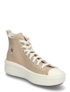 Chuck Taylor All Star Move Sport Sneakers High-top Sneakers Beige Conv...