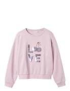 Nkfteka Ls Nreg Sweat Bru Tops Sweatshirts & Hoodies Sweatshirts Pink ...