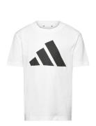 J Bl Tee 160 Tops T-Kortærmet Skjorte White Adidas Sportswear