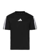 Lk 3S Tee 160 Tops T-Kortærmet Skjorte Black Adidas Sportswear