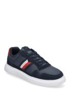 Light Cupsole Lth Mix Stripes Low-top Sneakers Navy Tommy Hilfiger