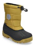Boots - Wp Vinterstøvler Pull On Yellow Color Kids
