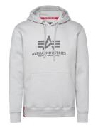 Basic Hoodie Designers Sweatshirts & Hoodies Hoodies Grey Alpha Indust...