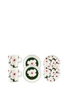 Unikko Dinner Set 6 Pcs Home Tableware Cups & Mugs Coffee Cups Green M...