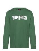 Lwtano 614 - T-Shirt L/S Tops T-shirts Long-sleeved T-Skjorte Green LE...