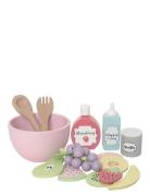 Fruktsallad Toys Toy Kitchen & Accessories Toy Food & Cakes Multi/patt...