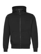 Bowman Logo Zip Hood Tops Sweatshirts & Hoodies Hoodies Black Sail Rac...