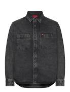 Erato Tops Shirts Denim Shirts Black HUGO