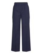 Toyal Bottoms Trousers Wide Leg Navy BOSS