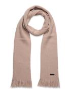 Albas Accessories Scarves Winter Scarves Beige BOSS