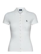 Butt D-Placket Polo Shirt Tops T-shirts & Tops Polos White Polo Ralph ...