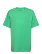 Cotton Jersey Crewneck Tee Tops T-Kortærmet Skjorte Green Ralph Lauren...