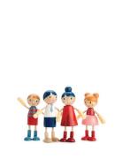 Dollhouse Figures - Family Toys Playsets & Action Figures Wooden Figur...