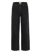 Simonapw Je Bottoms Jeans Wide Black Part Two