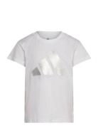 Jg Glam T Tops T-Kortærmet Skjorte White Adidas Sportswear