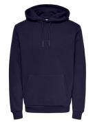 Onsceres Hoodie Sweat Noos Tops Sweatshirts & Hoodies Hoodies Navy ONL...