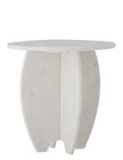 Sendai Pedestal Home Furniture Tables Side Tables & Small Tables White...