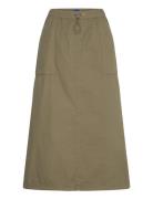 Ratasa-1-D_B Skirts Knee-length & Midi Skirts Khaki Green HUGO BLUE