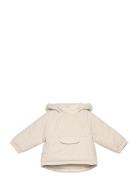 Kangaroo Pocket Quilted Jacket Outerwear Jackets & Coats Quilted Jacke...